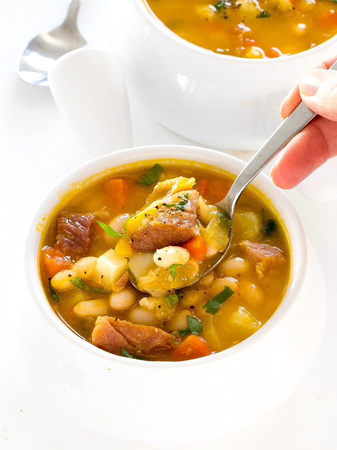 ham and bean soup recipe