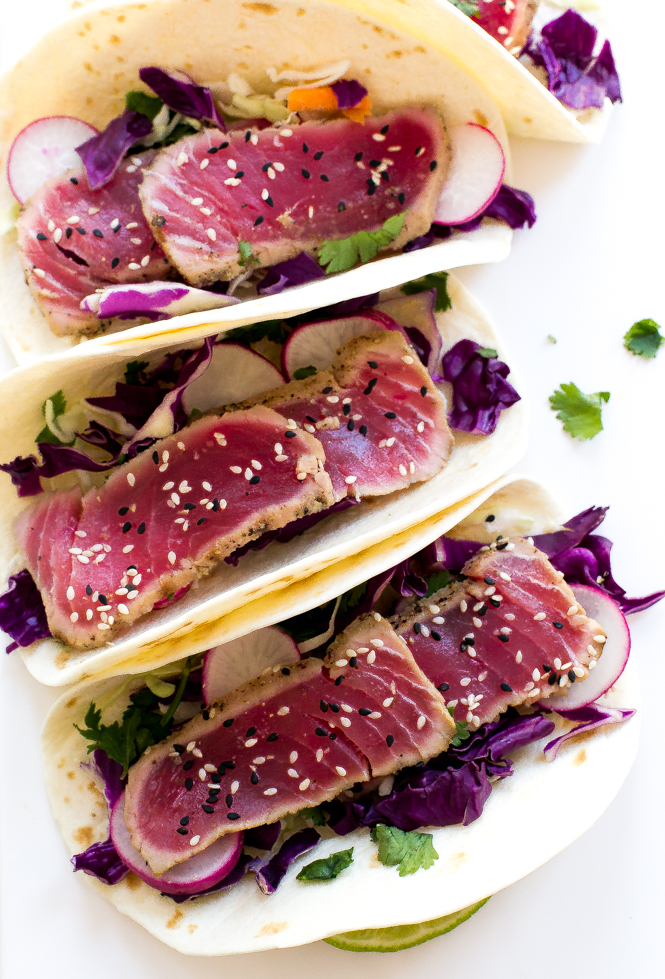 Ahi Tuna Tacos - Chef Savvy