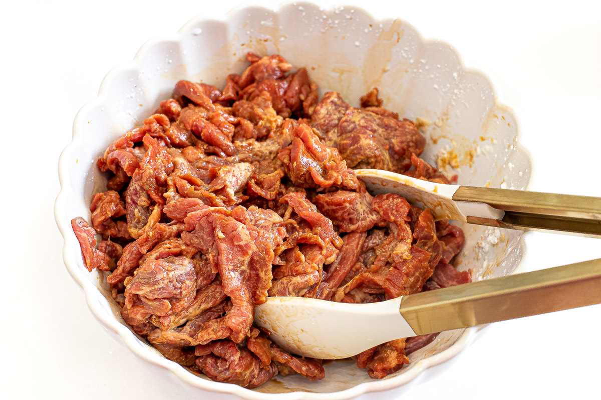 velveting beef for beef and broccoli ramen