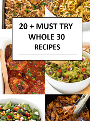 easy whole30 recipe roundup